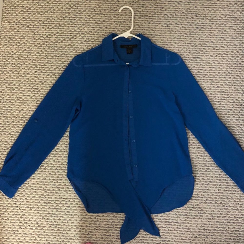 Long-Sleeve Blouse